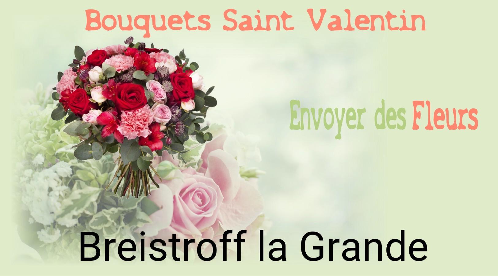 Roses de Saint-Valentin livrées à Breistroff-la-Grande